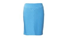 Strih Burda 5825 - Úzka sukňa s tvarujúcim pásom, mini sukňa