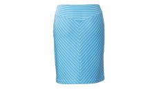 Strih Burda 5825 - Úzka sukňa s tvarujúcim pásom, mini sukňa
