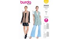 Strih Burda 5827 - Vesta