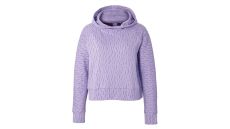 Strih Burda 5828 - Voľná mikina s kapucňou