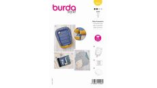 Strih Burda 5834 - Hniezdočko, látkový organizér, podložka, deka pre bábätká