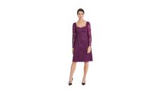 Strih Burda 5835 - Elegantné šaty, krajkové šaty