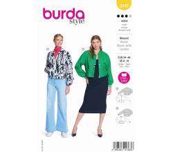Strih Burda 5846 - Bluzón, ľahká bunda