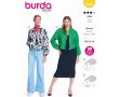 Strih Burda 5846 - Bluzón, ľahká bunda