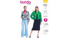 Strih Burda 5846 - Bluzón, ľahká bunda