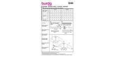 Strih Burda 5846 - Bluzón, ľahká bunda
