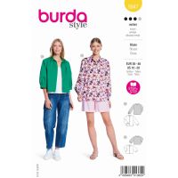 Strih Burda 5847 - Blúzka, košeľa