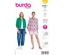 Strih Burda 5847 - Blúzka, košeľa