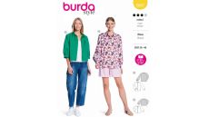 Strih Burda 5847 - Blúzka, košeľa