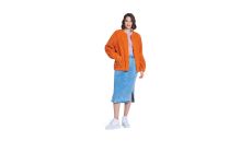 Strih Burda 5848 - Mikina, bomber, fleecová bunda
