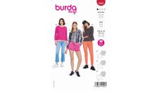 Strih Burda 5849 - Blúzka
