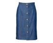 Strih Burda 5857 - Prepínacia sukňa, džínsová sukňa, rovná sukňa
