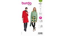 Strih Burda 5868 - Áčková sukňa