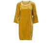 Strih Burda 5875 - Tričkové šaty s dlhým rukávom