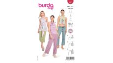 Strih Burda 5891 - Top za krk