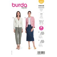 Strih Burda 5897 - Sako