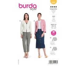 Strih Burda 5897 - Sako