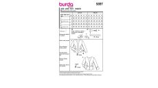 Strih Burda 5897 - Sako
