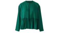 Strih Burda 5906 - Otvorené sako peplum