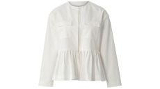 Strih Burda 5906 - Otvorené sako peplum