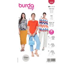 Strih Burda 5926 - Sako (4 varianty)