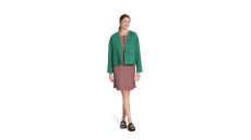 Strih Burda 5931 - Rovný kabát, sako, oversized
