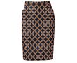 Strih Burda 5936 - Puzdrová sukňa s vysokým pásom
