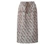 Strih Burda 5944 - Rovná sukňa s vreckami a gumou v páse
