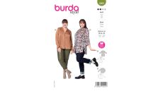 Strih Burda 5965 - Košeľa, predĺžená košeľa