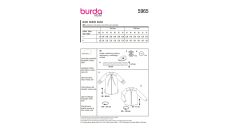 Strih Burda 5965 - Košeľa, predĺžená košeľa