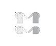 Strih Burda 5967 - Voľné tričkové šaty, tričko s dlhým rukávom