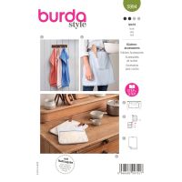 Strih Burda 5994 - Zástera, chňapka, utierka