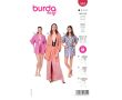 Strih Burda 5995 - Kimono s opaskom