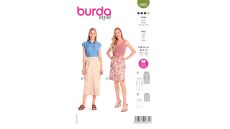 Strih Burda 6000 - Sukne s vreckami, maxi sukne