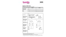 Strih Burda 6000 - Sukne s vreckami, maxi sukne