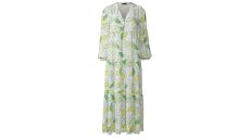 Strih Burda 6023 - Naberané maxi šaty, blúzka