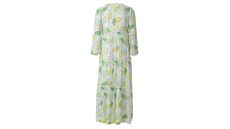 Strih Burda 6023 - Naberané maxi šaty, blúzka