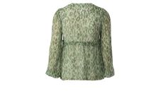 Strih Burda 6023 - Naberané maxi šaty, blúzka