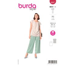 Strih Burda 6047 - Tričko