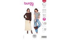 Strih Burda 6059 - Blúzka, tričko