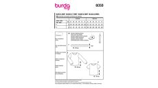 Strih Burda 6059 - Blúzka, tričko