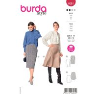 Strih Burda 6061 - Sukňa, rozšírená sukňa