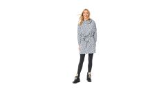 Strih Burda 6074 - Rolák, rolákové šaty s netopierími rukávmi