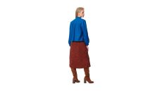 Strih Burda 6081 - Bunda, sako na zips s vysokým golierom