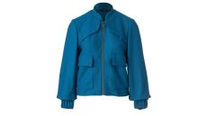 Strih Burda 6081 - Bunda, sako na zips s vysokým golierom
