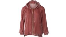 Strih Burda 6088 - Mikina na zips s kapucňou, sako na zips, dlhá bunda s kapucňou, pláštenka