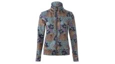 Strih Burda 6090 - Mikina na zips s kapucňou, mikina s vysokým golierom