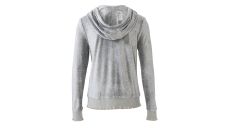 Strih Burda 6090 - Mikina na zips s kapucňou, mikina s vysokým golierom
