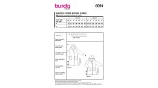 Strih Burda 6094 - Župan pre plnoštíhle