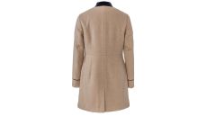 Strih Burda 6096 - Sako peplum pre plnoštíhle dlhé sako